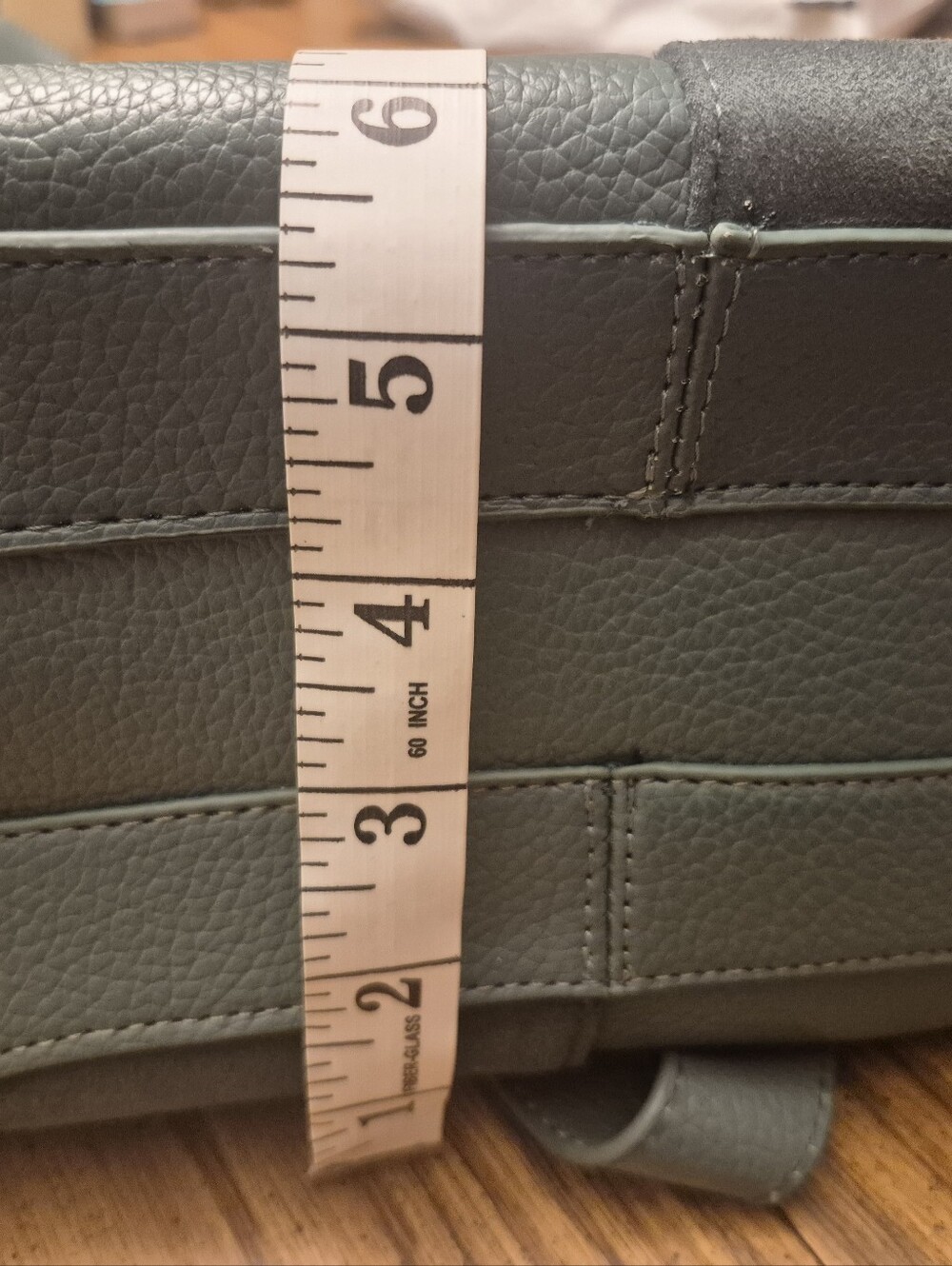 STEVE‎ MADDEN Teal Half Suede Bleticia Tote Bag Satchel Purse - Picture 9 of 9